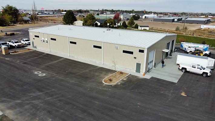 Milk Truck Processing Facility