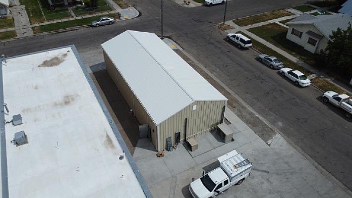 Cassia Schools Freezer Building