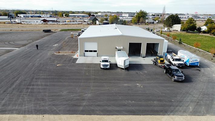 Milk Truck Processing Facility