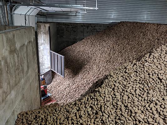 ExactAir Potato Storage with Air Floor